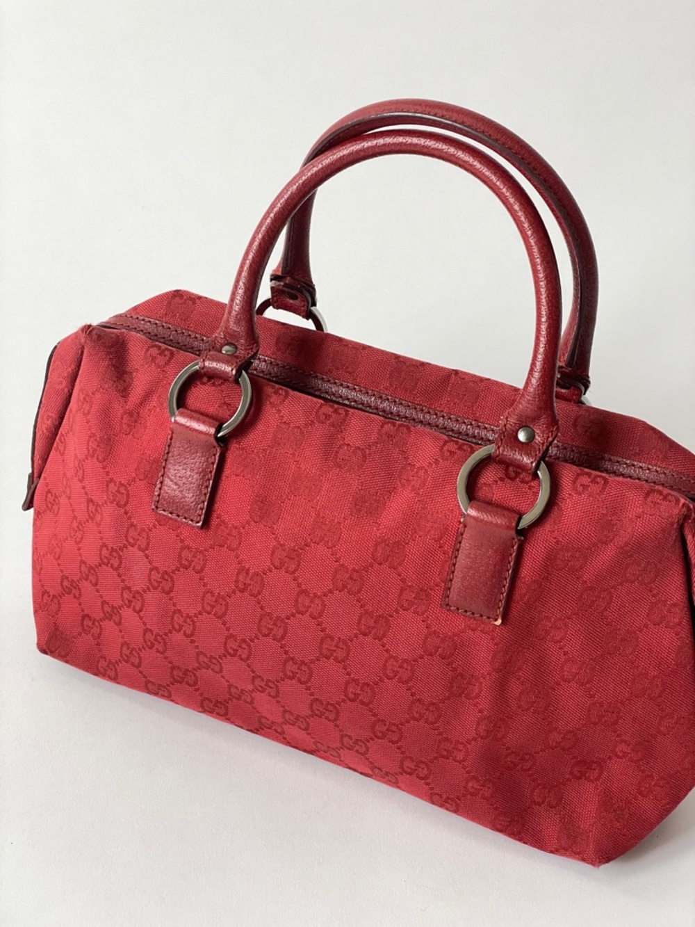 Gucci Monogram Canvas Boston Bag - Picture 3 of 11
